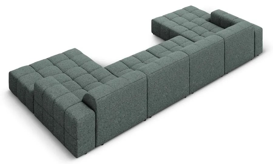 Divano angolare turchese (a U) Chicago - Cosmopolitan Design
