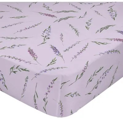 Lenzuolo con angoli HappyFriday Lavanda Multicolore 160 x 200 x 32 cm