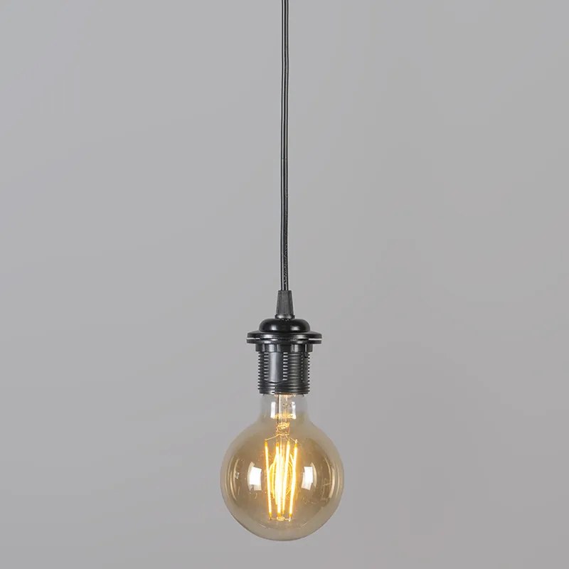 Lampada a sospensione retrò nera 15 cm - Granny Frame