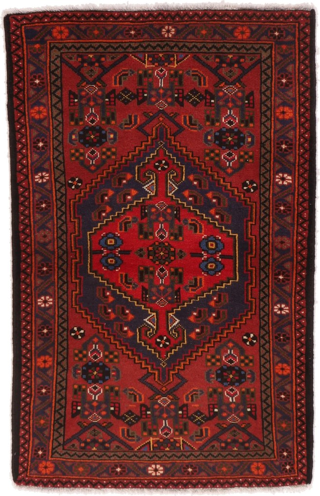 Hamedan Tappeto persiano 100x160 (Iran) Annodato A Mano