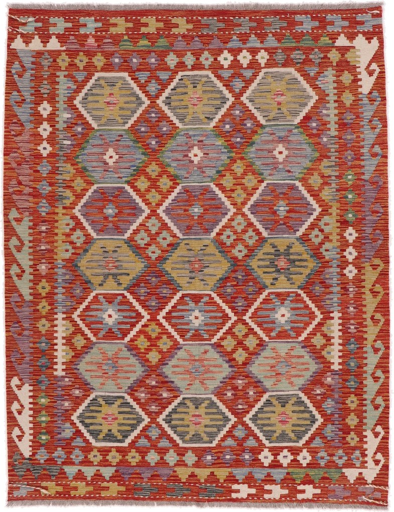 Kilim Tappeto orientale 150 x 200 (Afghanistan) Tessuto A Mano