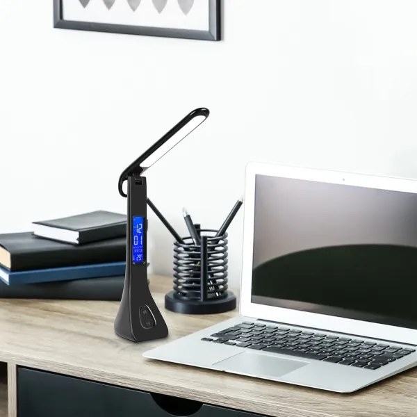 Rabalux 74041 - Lampada da tavolo LED dimmerabile AMATO LED/7W/5V 4000K nero