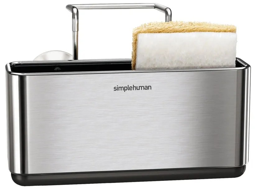 Porta-spugna in metallo autoportante Slim - simplehuman