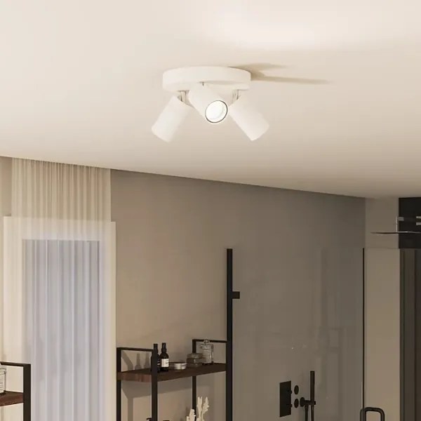 Philips - Luce Spot da bagno IDRIS 3xGU10/5W/230V IP44 bianco