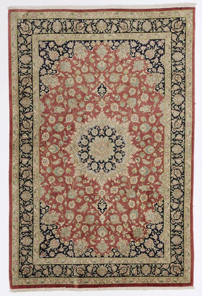 Ghom Tappeto 150 x 100 (Iran) Annodato A Mano