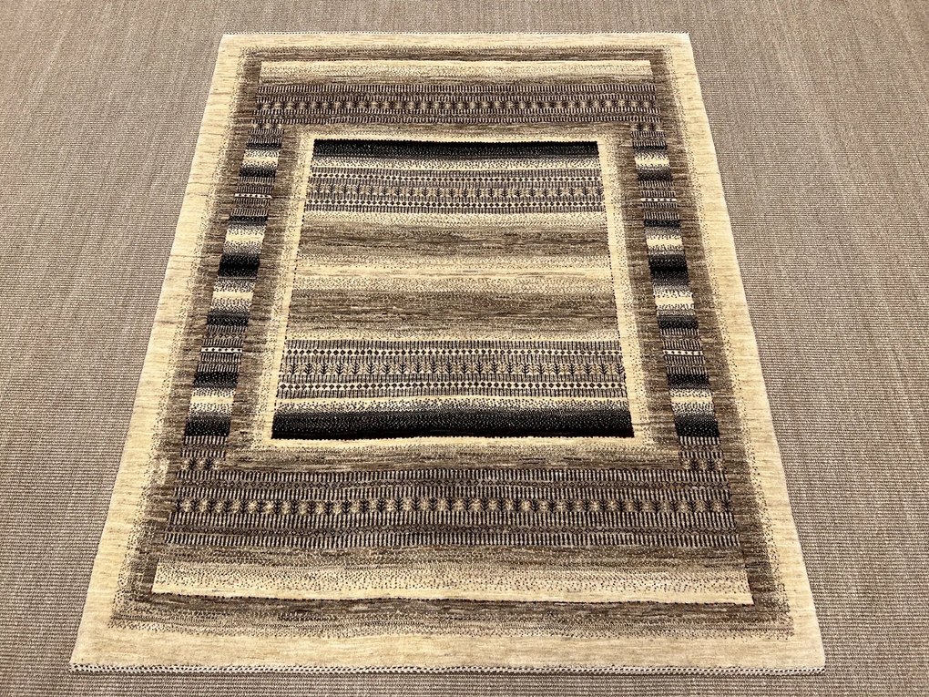 Loribaft Tappeto persiano 190 x 150 Beige (Iran) Annodato A Mano