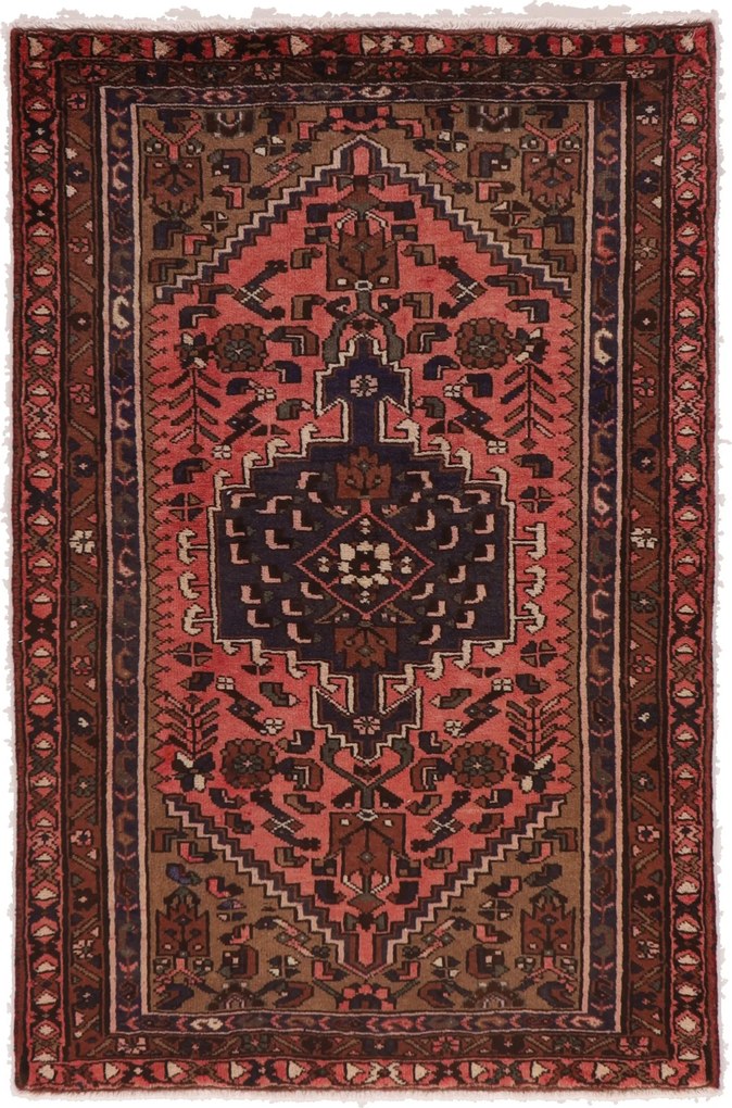 Hamedan Tappeto 100x160 (Iran) Annodato A Mano