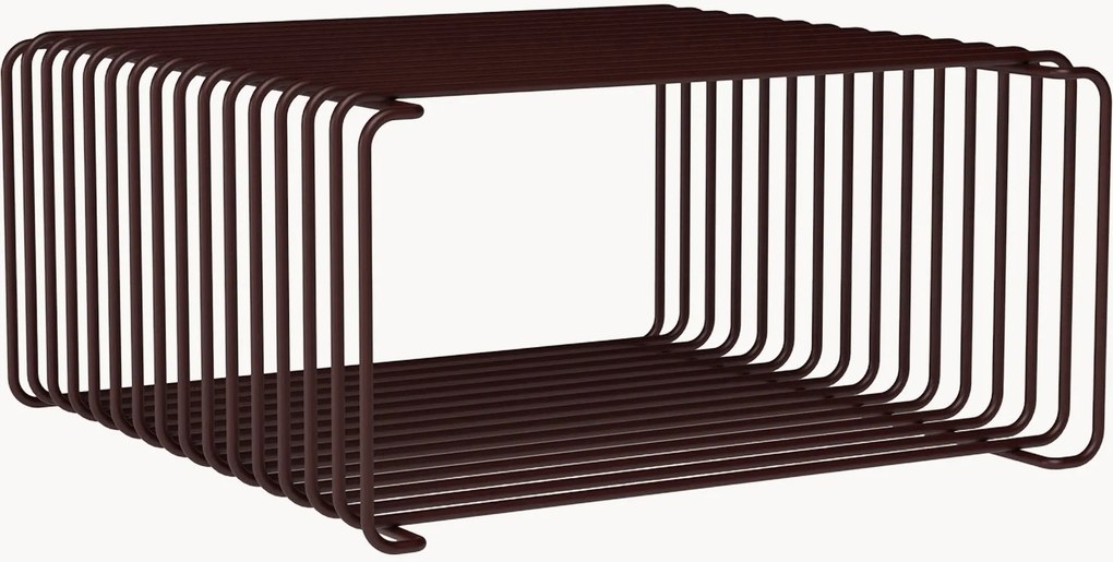 Modulo Panton Wire Single, altezza ridotta, per sistema di scaffali modulare, larg. 35 cm