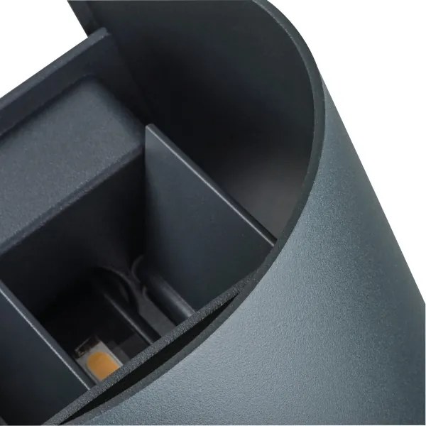 Applique a LED da esterno REKA LED/7W/230V IP54 antracite