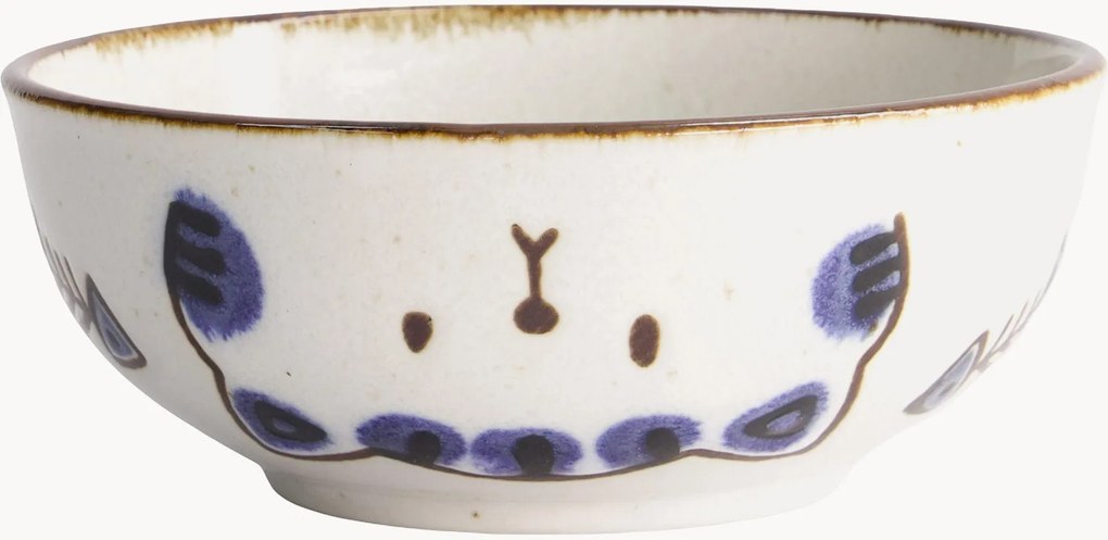 Set di 6 ciotole in porcellana Neko Bowls Kawaii Cat