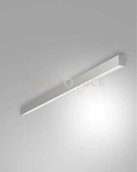 Millet plafoniera alluminio a led 3000k 3380lm 23w prismatic ip40 1...