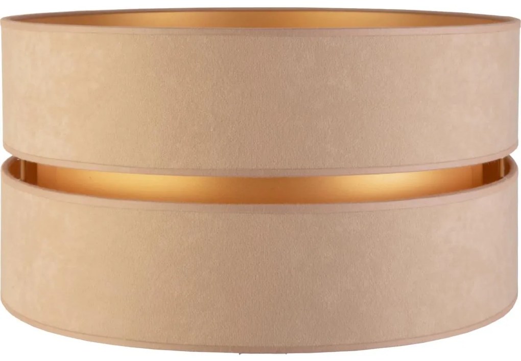 Duolla - Paralume universale DUO E27 diametro 40 cm beige/oro