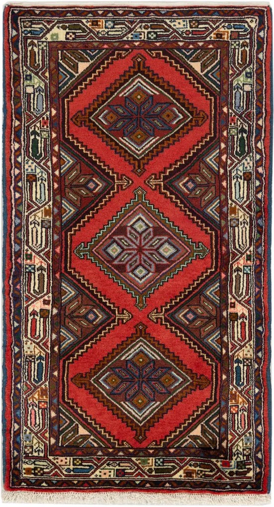 Gashgahai Tappeto 140x70 (Iran) Annodato A Mano