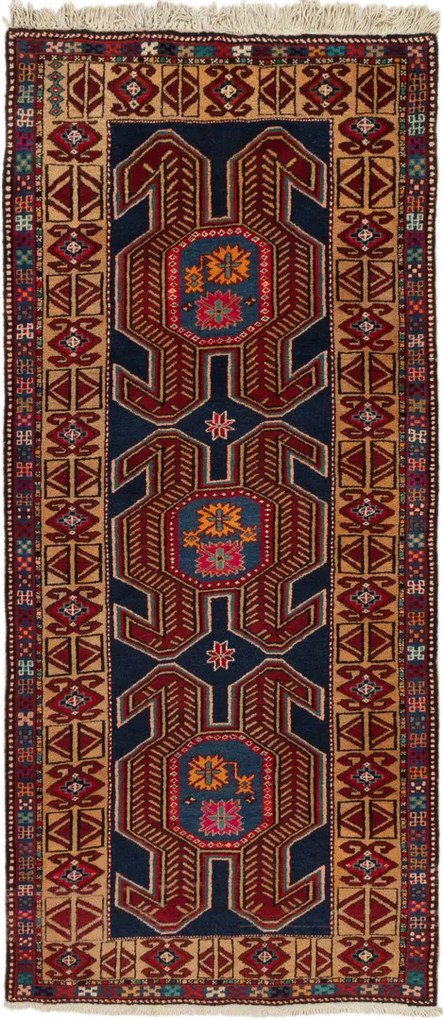 Meshkin Tappeto 280 x 120 (Iran) Annodato A Mano