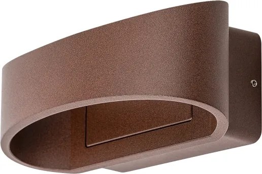 Rabalux 77180 - Applique da esterno LED GERLA LED/9W/230V IP54 marrone