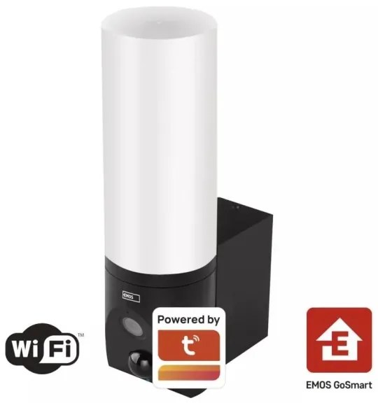 Telecamera esterna smart LED GoSmart 12W 230V IP65 Wi-Fi Tuya nera