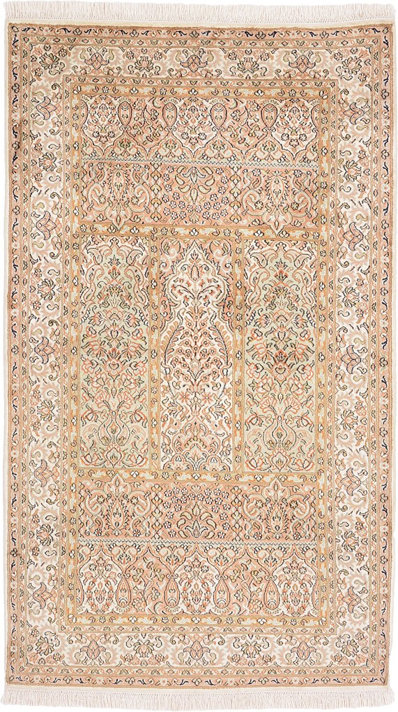 Cashmere Silk Tappeto orientale 160 x 100 (Indian) Annodato A Mano