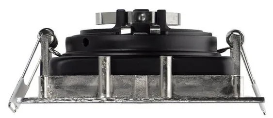 Portafaretto Quadrato da Incasso GU10 Foro 90x90mm Orientabile