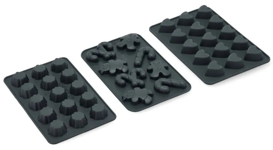 Set di stampi da forno in silicone 3 pz - Blomsterbergs
