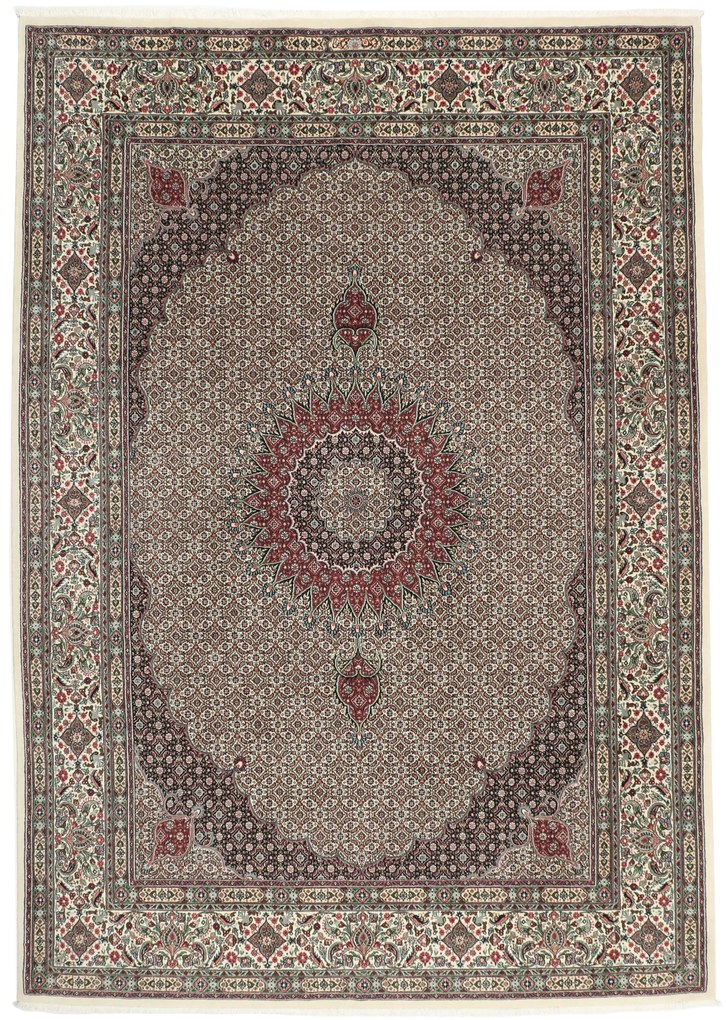 Moud Tappeto 240 x 350 (Iran) Annodato A Mano