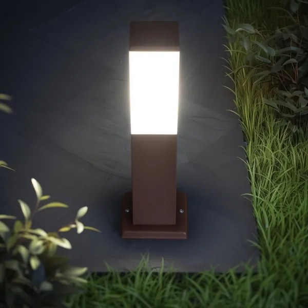 Brilagi - Lampada da esterno NOVA 1xE27/15W/230V 40 cm IP44 marrone