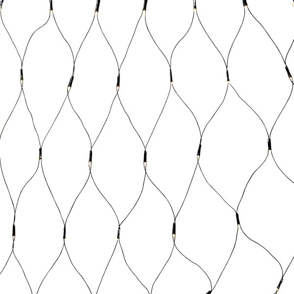 Nedis CLLN320 - Tenda luminosa a LED 320 LED/7 funzioni 6 m IP44 bianco caldo