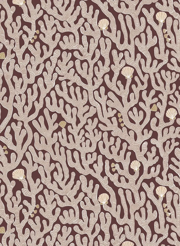 Josephine Munsey Carta da parati Coral - Spicer Brown
