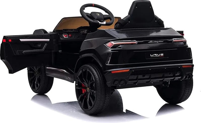 Macchina Elettrica per Bambini 12V con Licenza Lamborghini Urus Nera...