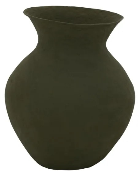 Tikamoon - Vaso decorativo in cotone, 44 cm Verda