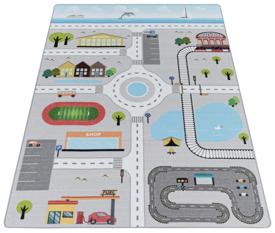 Tappeto grigio per bambini 160x230 cm Play - Ayyildiz Carpets