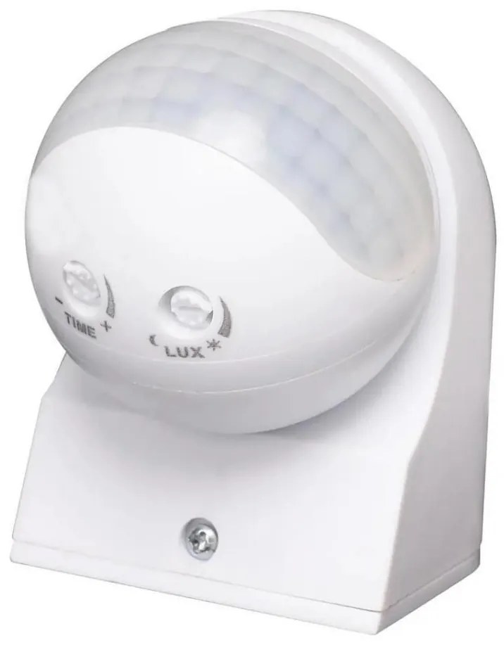 Aigostar - Sensore di movimento a infrarossi da esterno 230V IP44 bianco