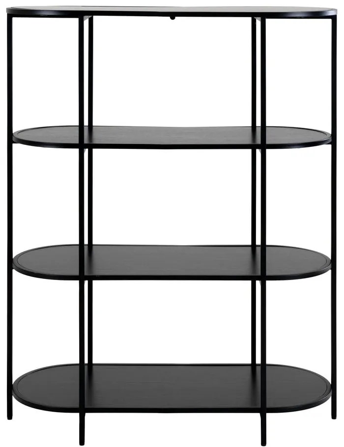 Libreria nera 36x111 cm Vita - House Nordic