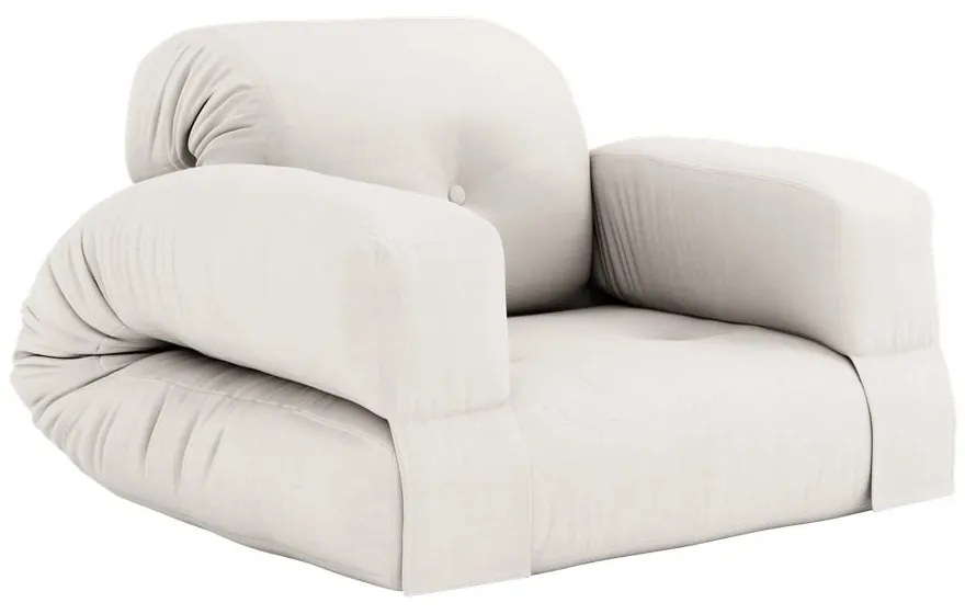 Poltrona bianco-beige Hippo - Karup Design