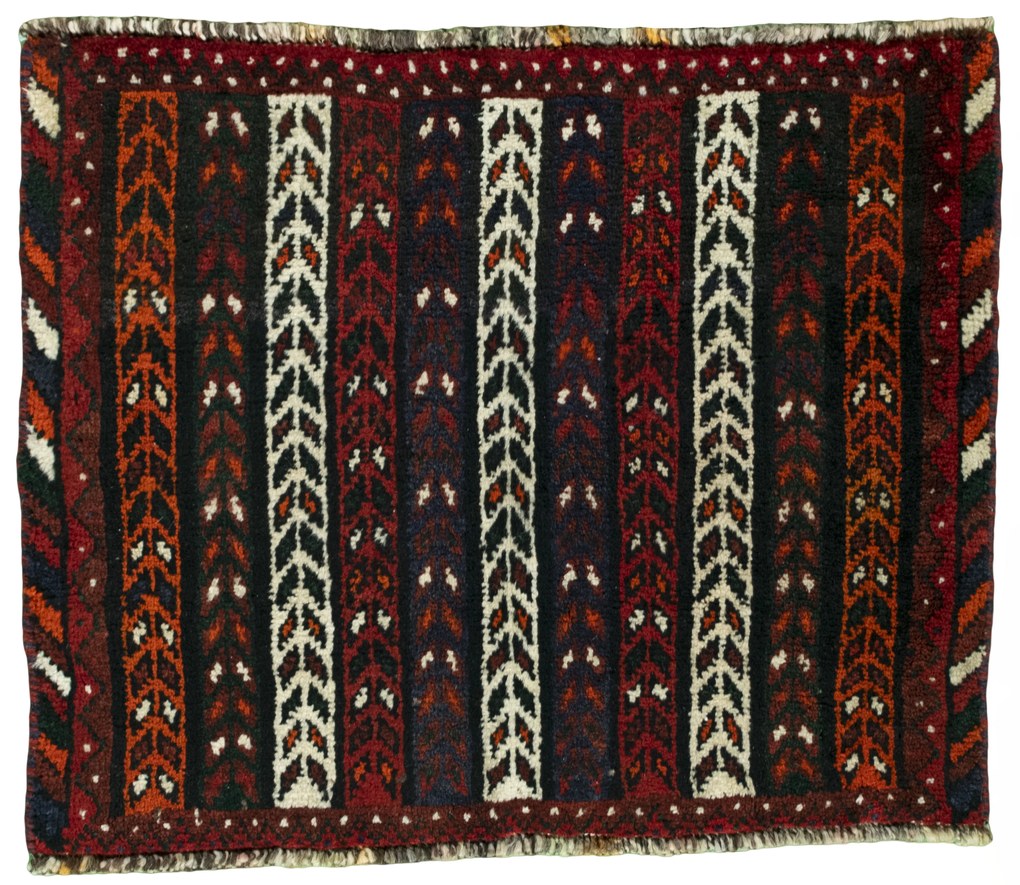 Shiraz Tappeto persiano 60x70 Rosso (Iran) Annodato A Mano