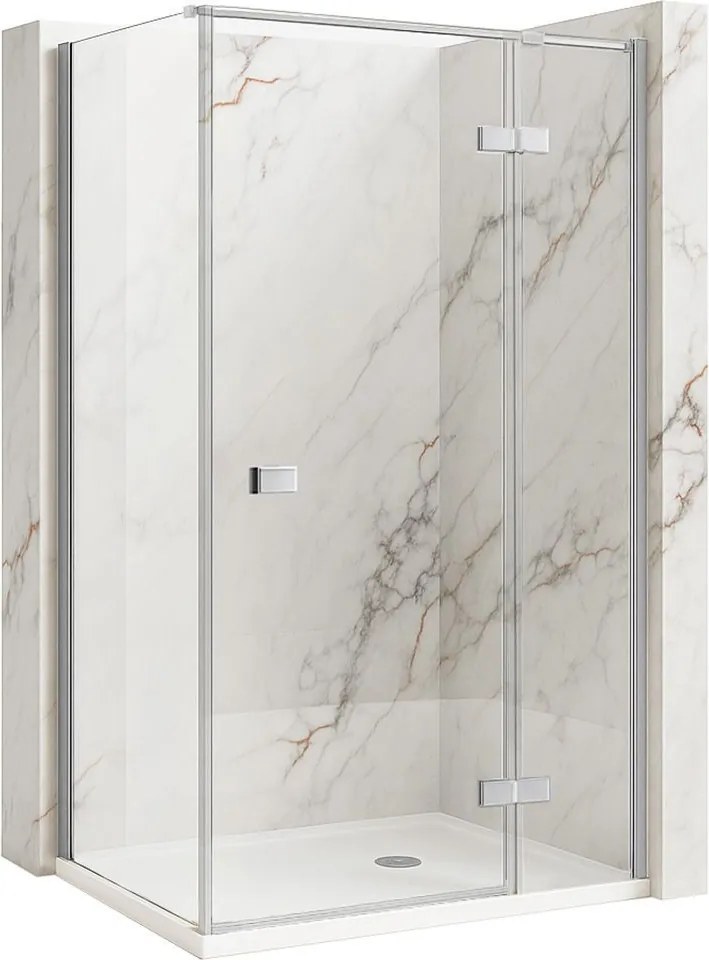 Cabina doccia Rea Atlas 120x100 Chrome