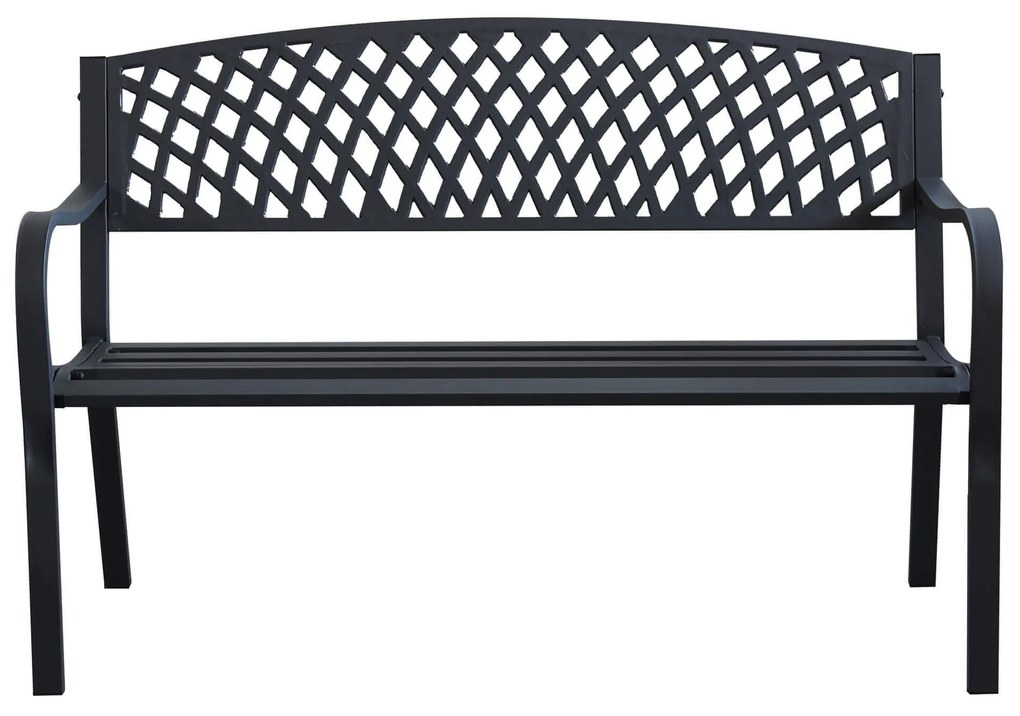 AMADO - salotto da giardino 2 posti in ferro