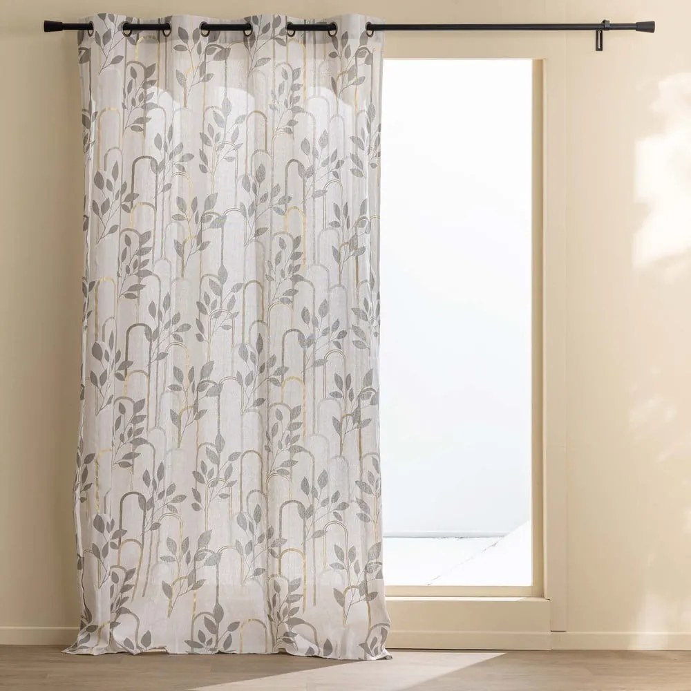 Tenda grigia 140x240 cm Roseris – douceur d'intérieur