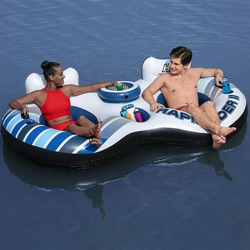 Bestway - Poltrona galleggiante rapid rider per due persone - cm.251x132 - (art.43113)