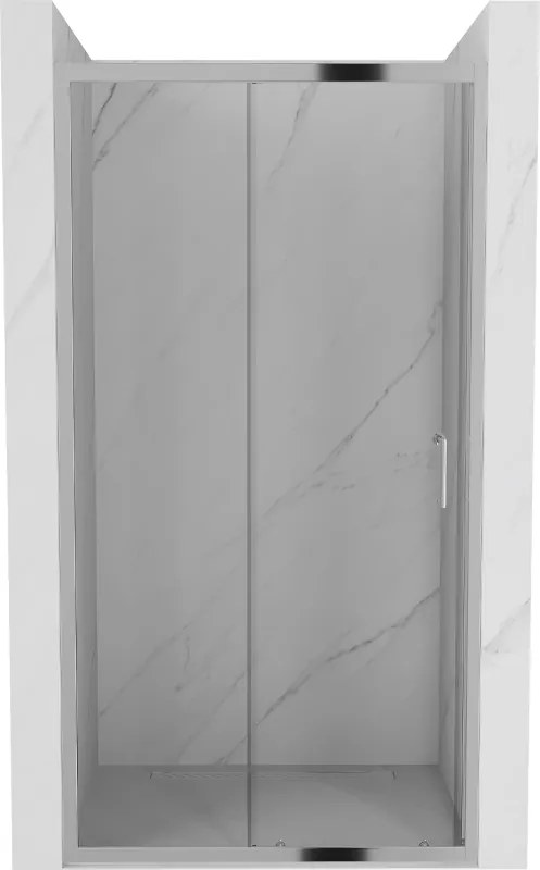 Mexen Apia porte doccia scorrevoli 100 cm, trasparente, cromo - 845-100-000-01-00