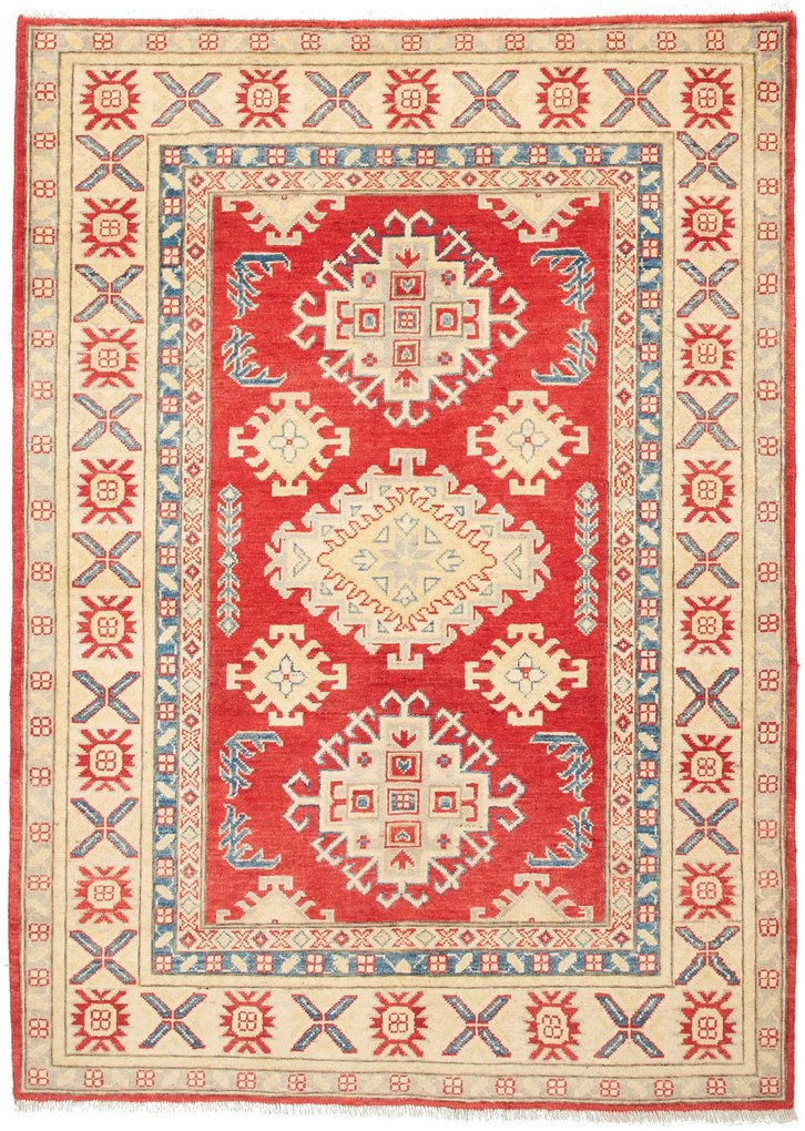 Kazak Tappeto 180x130 (Pakistan) Annodato A Mano