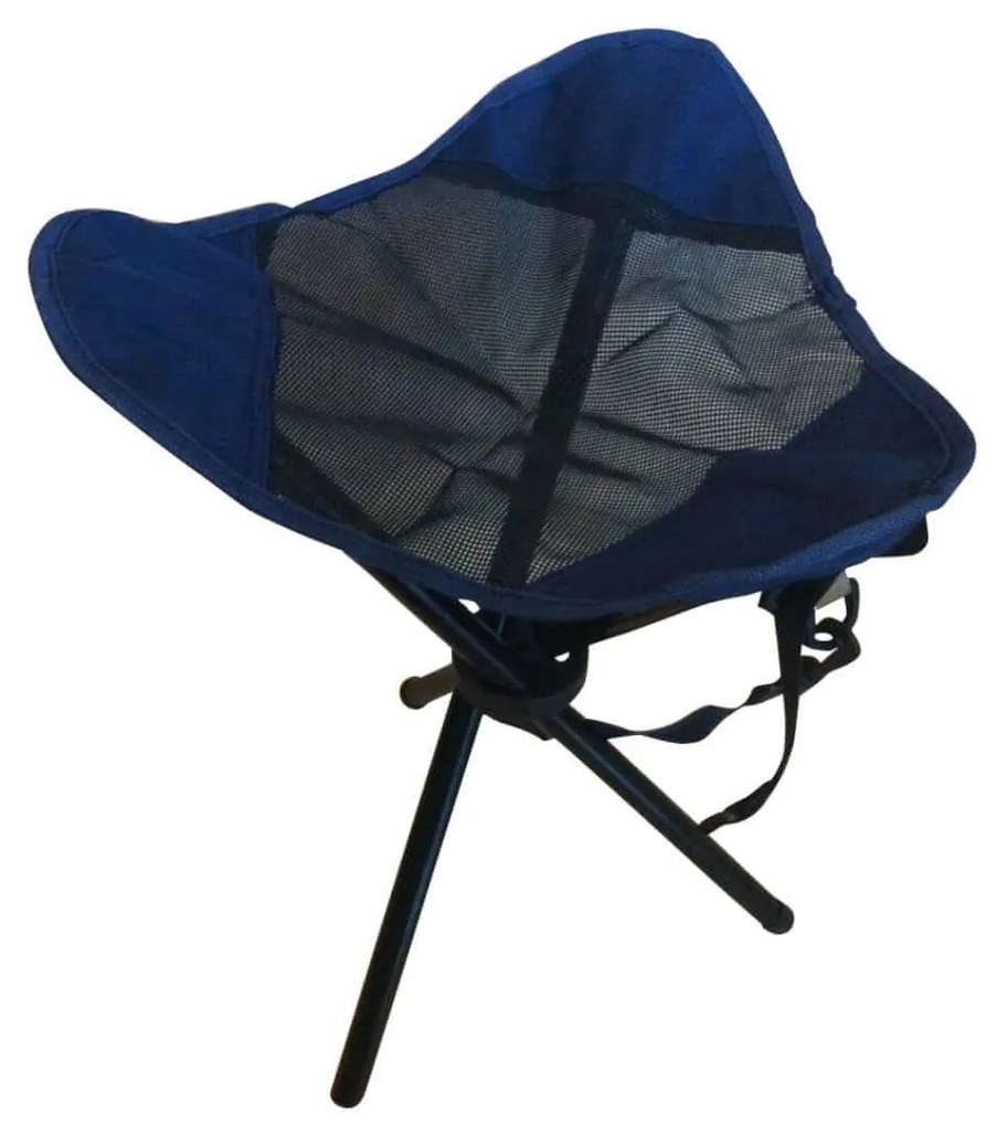 sgabello da spiaggia e campeggio pieghevole cm 31 x 31 x 43 h