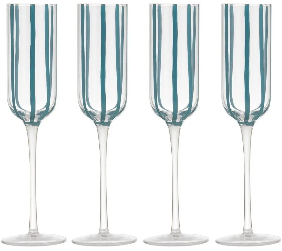 Set di bicchieri da bollicine 4 pz 180 ml Stripe – Ladelle