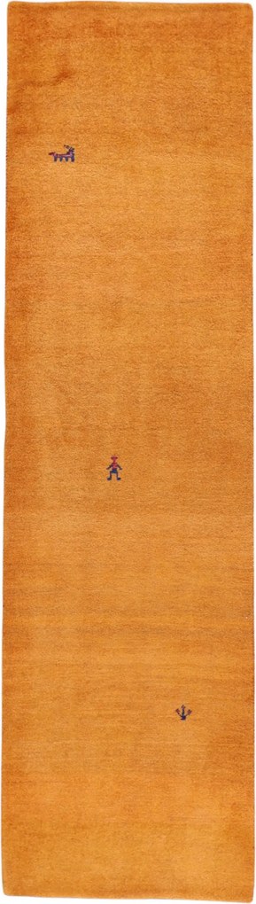 Gabbeh Tappeto orientale 80x280 (Indian) Annodato A Mano