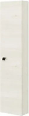 Colonna Bagno Sospesa Zaffiro H.136 Cm 1 Anta Rovere Ghiaccio