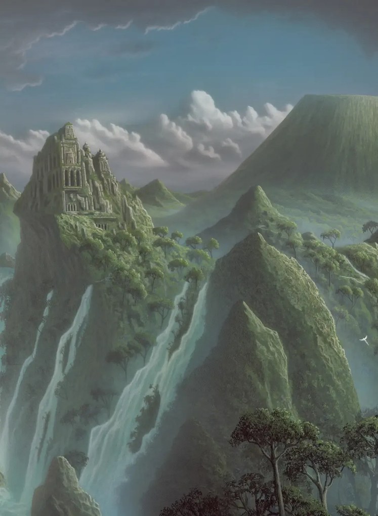 Rebel Walls Carta da parati panoramica Fantasy World - Original