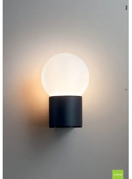 Redo 90640 - Applique da esterno BULK 1xE27/28W/230V IP44 antracite