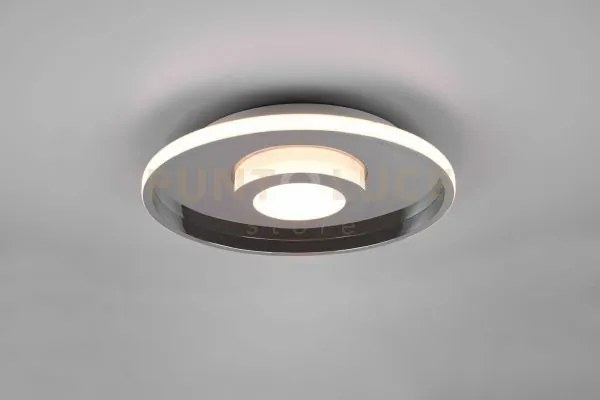 Ascari h2o plafoniera led 35w 4100lm, 3000k cromo con dimmerazione ...