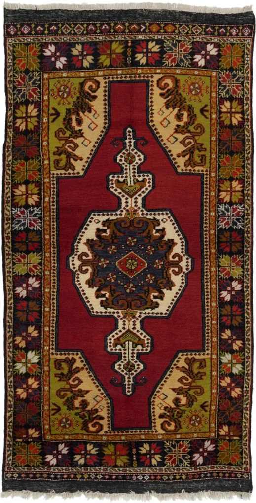 Turkmen Tappeto orientale 230x120 (Tacchino) Annodato A Mano