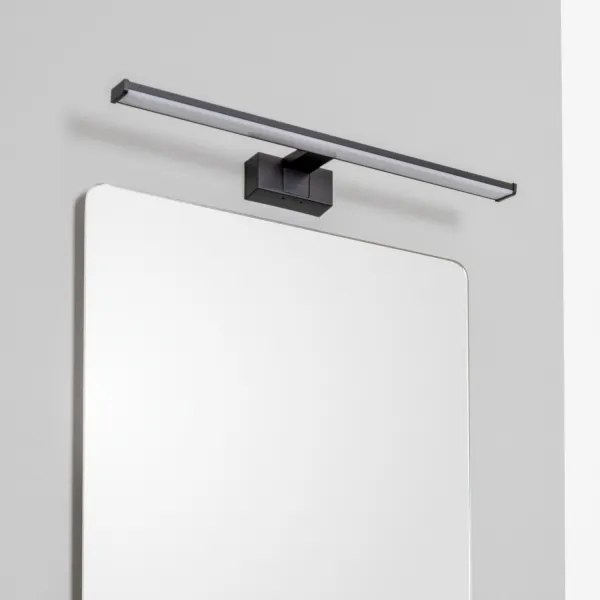 Brilagi - VESTRA LED Specchio da bagno con luce 12W/230V 60 cm IP44 Nero