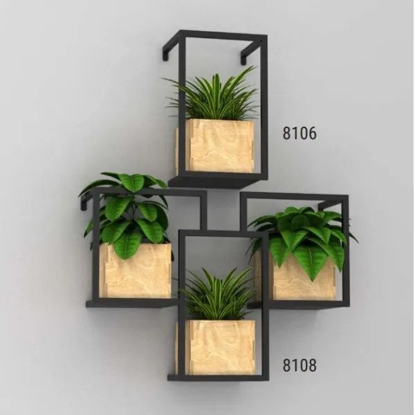 Vaso da fiori da parete 30x18 cm